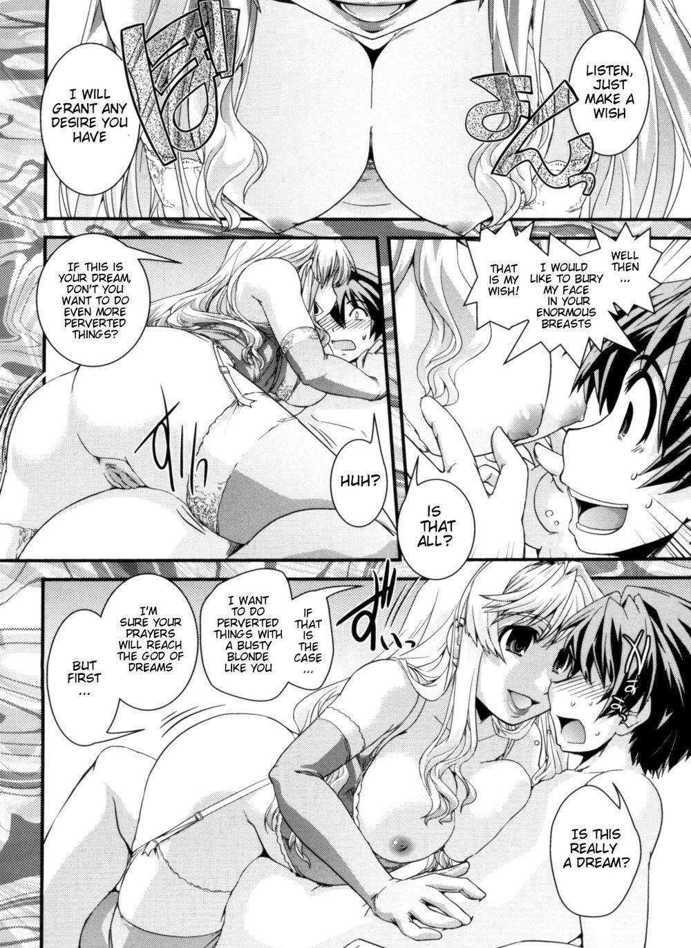 Hentai Manga Comic-Transformed into a Busty Blonde-Chapter 1-12